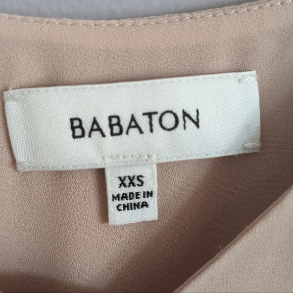 BABATON Aritzia Slip Dress Templeton Dusty Pink XXS - Picture 9 of 9